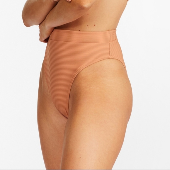 🪸BILLABONG BRAND NEW RISE HIGH-WAISTED BIKINI BOTTOMS SIZE S - Picture 2 of 5